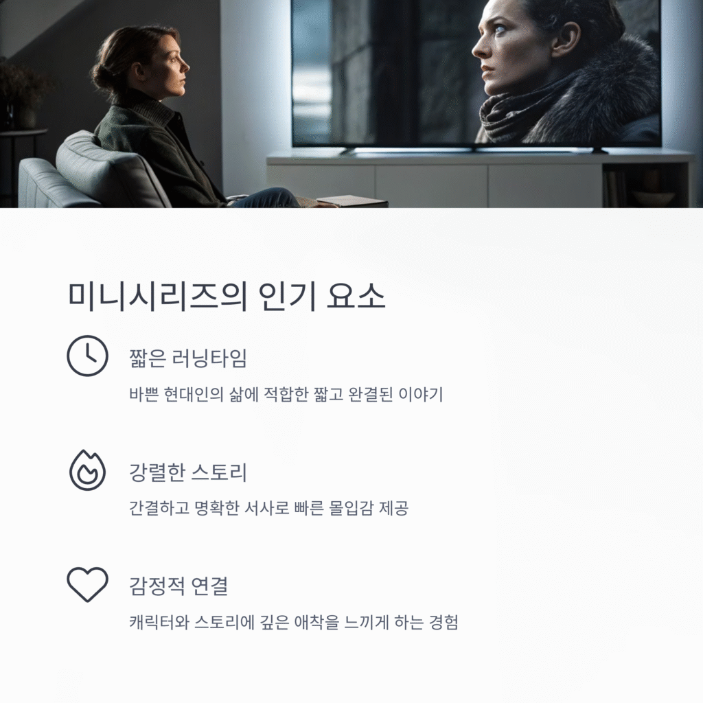 미니시리즈 스트리밍: 짧지만 강력한 이야기의 매력
