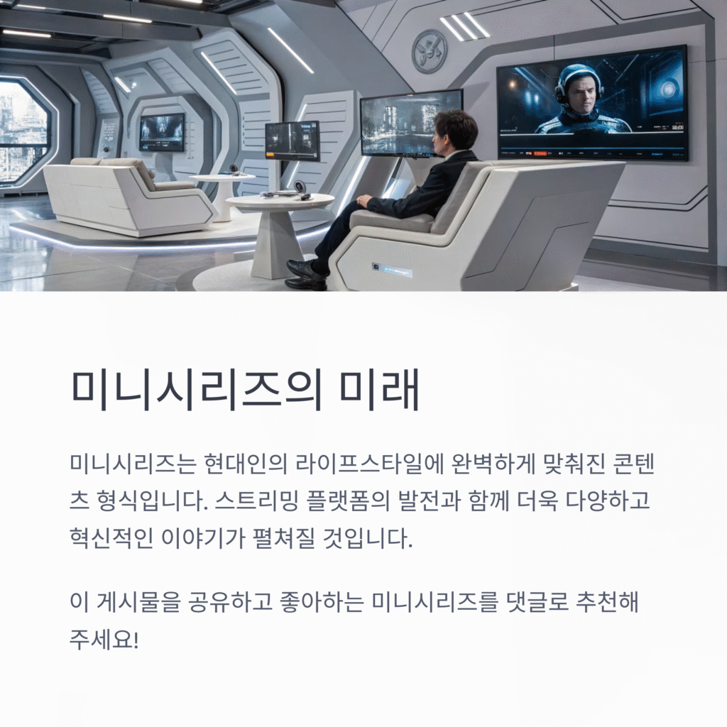 미니시리즈 스트리밍: 짧지만 강력한 이야기의 매력