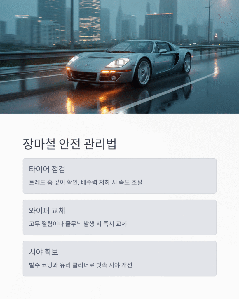 날씨 맞춤 차량관리 꿀팁, 안전과 비용을 동시에