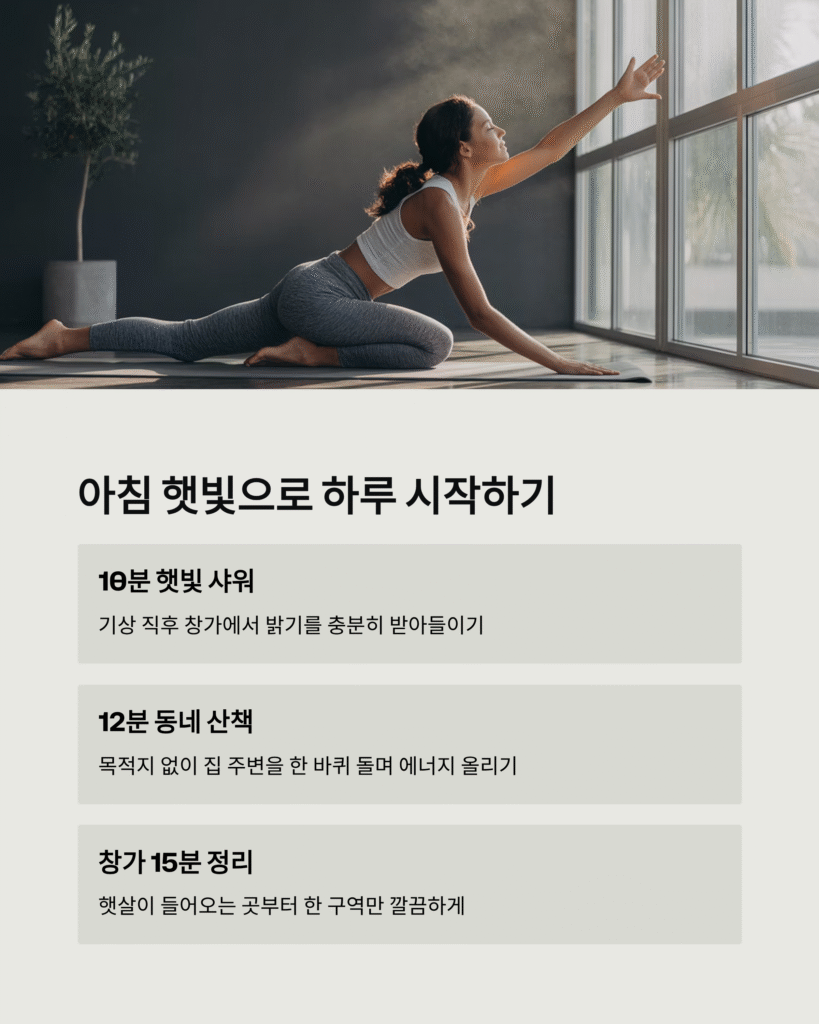 햇살 좋은 날, 마음 가벼워지는 루틴 15