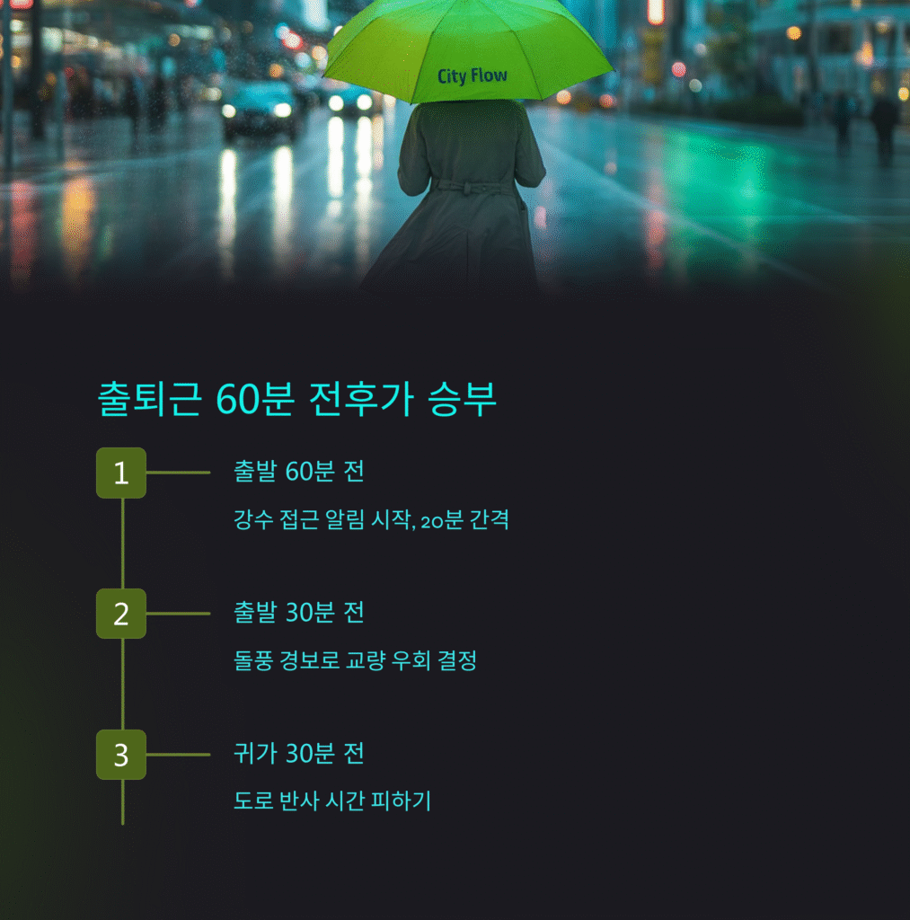 날씨 앱 푸시 알림, 언제 켜야 ‘진짜’ 도움이 될까