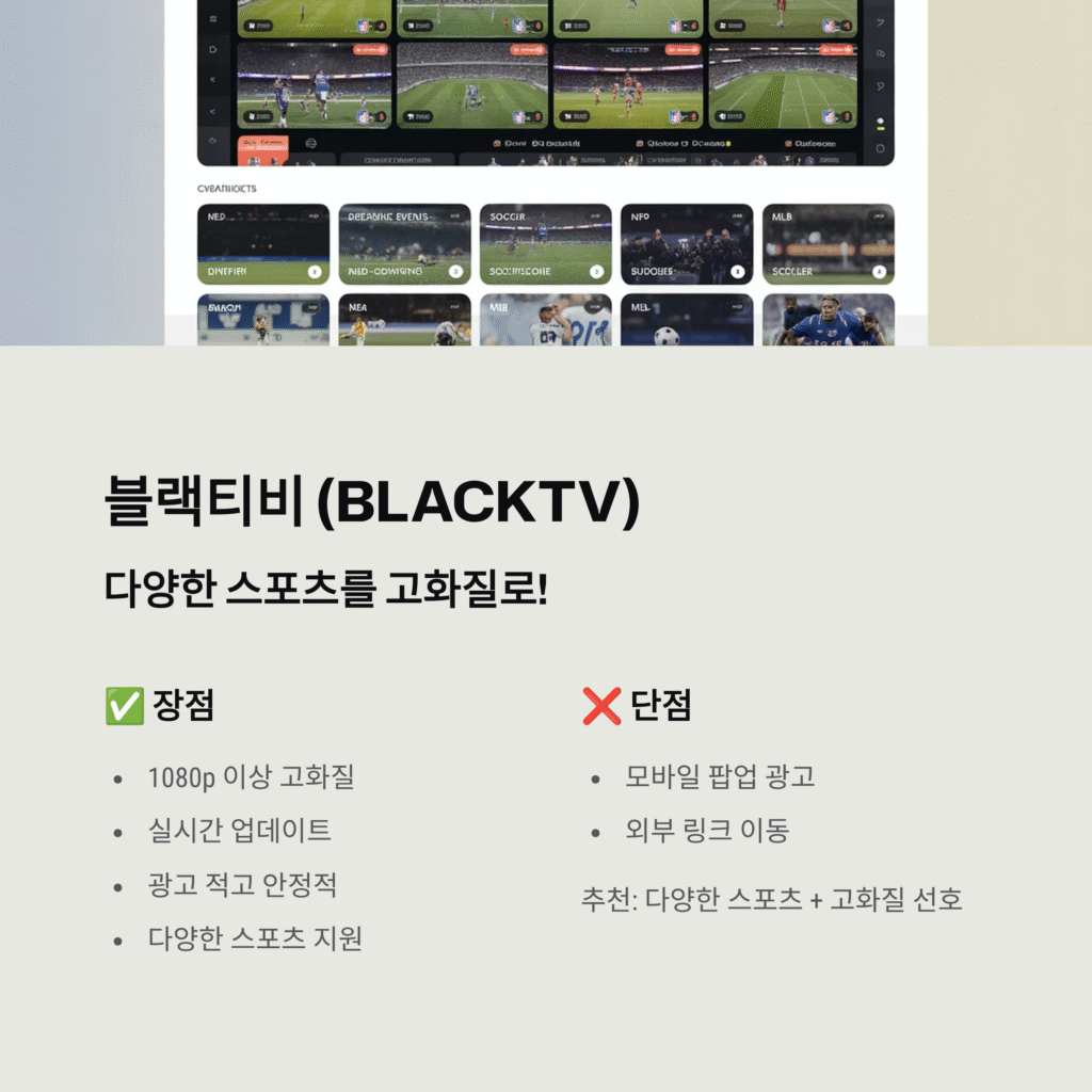 일본 프로야구(NPB) 중계, 어디서 봐야 할까? 블랙티비 vs 리치티비 vs 쪽티비 완벽 비교 분석 (2025년 최신)