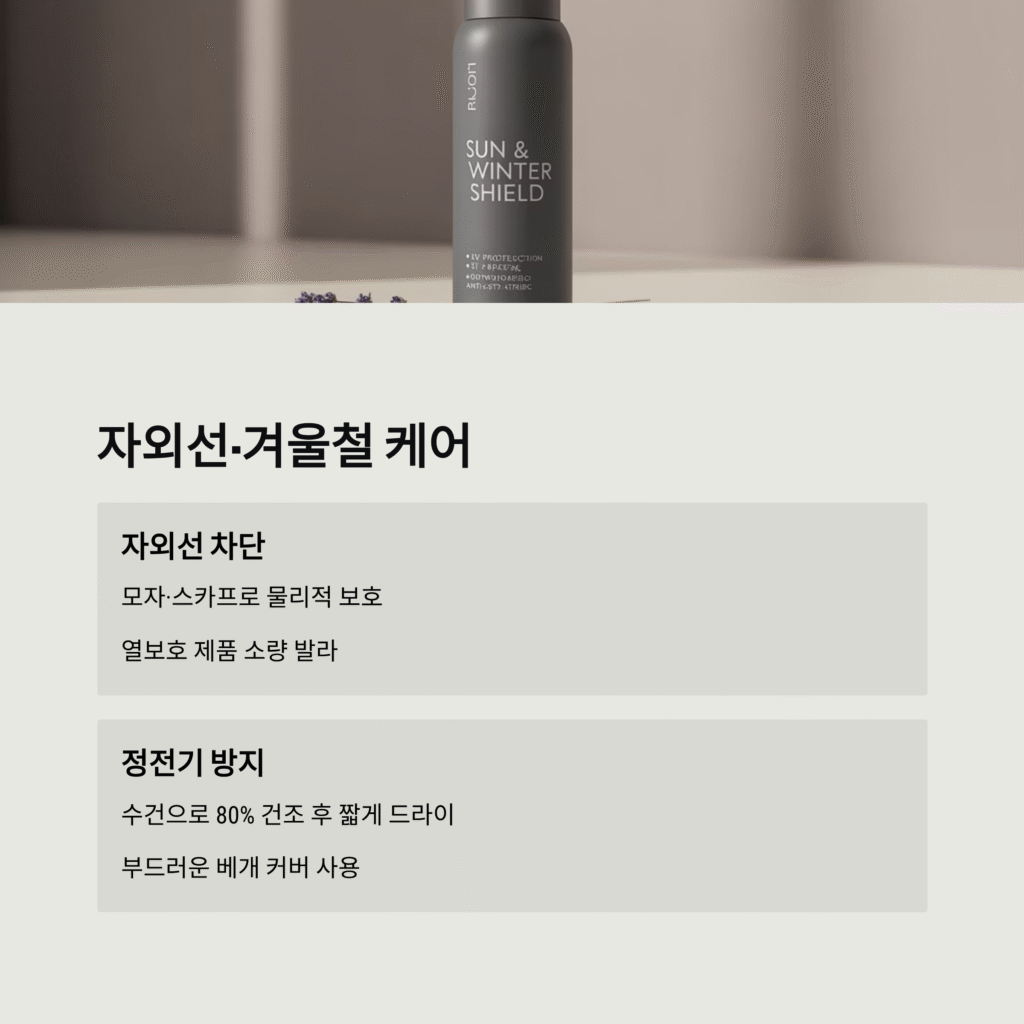 날씨별 헤어스타일 비법, 하루종일 무너지지 않게