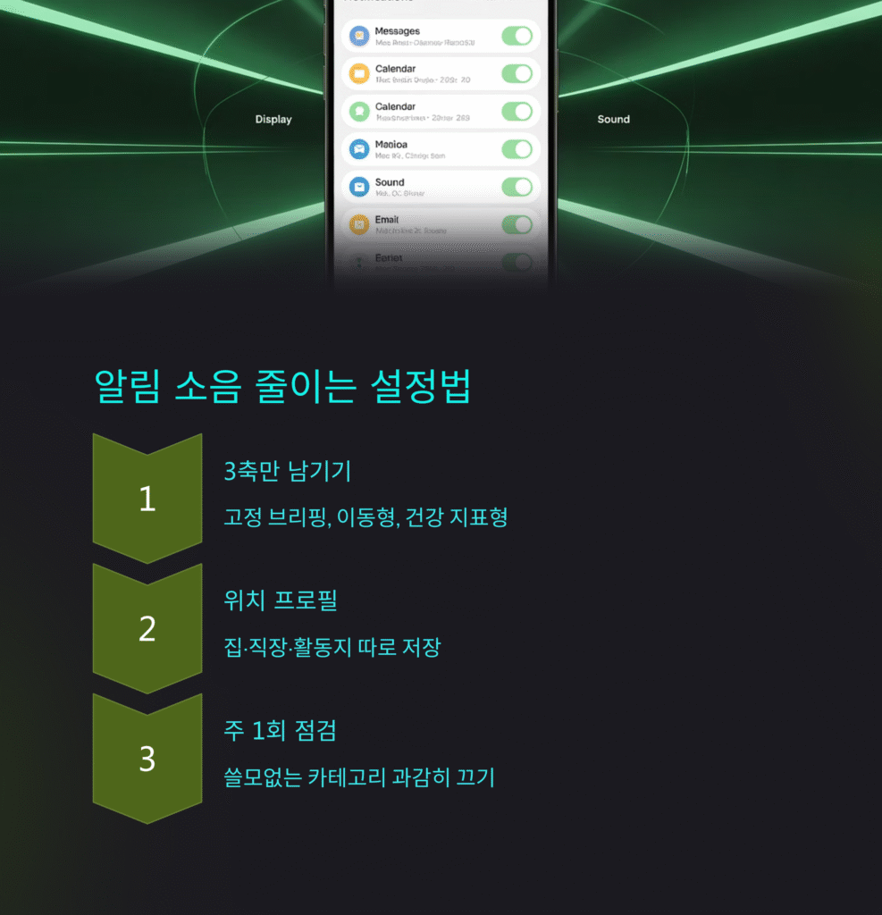 날씨 앱 푸시 알림, 언제 켜야 ‘진짜’ 도움이 될까