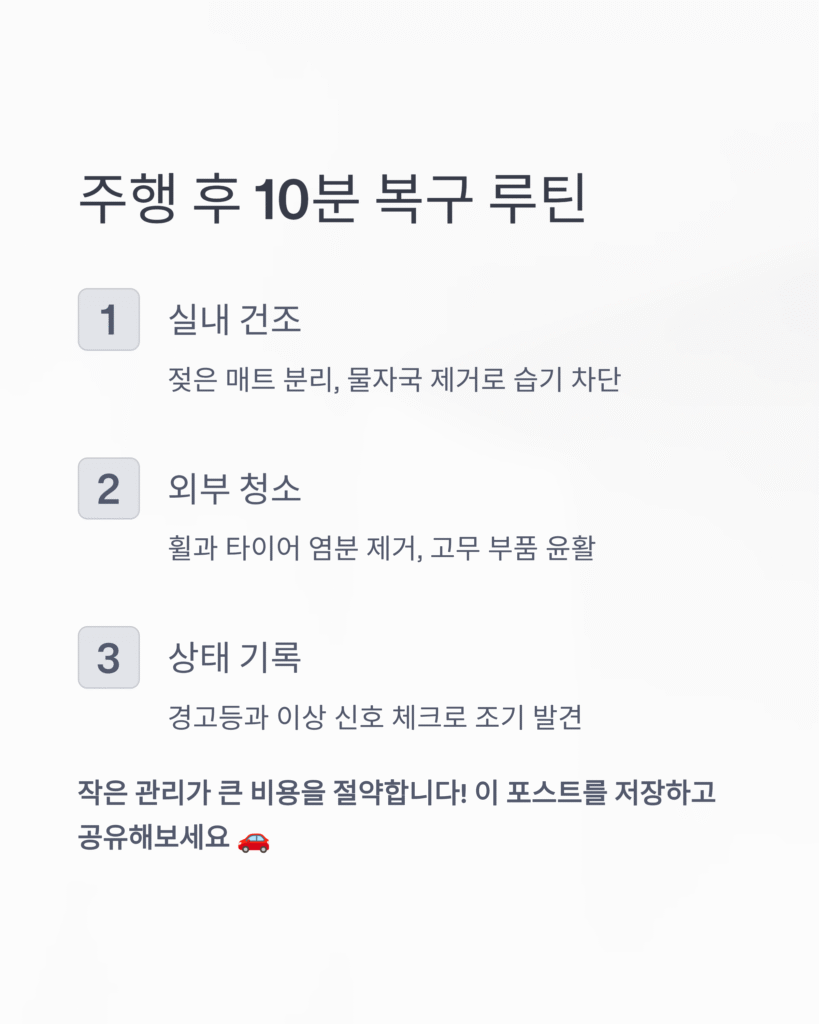 날씨 맞춤 차량관리 꿀팁, 안전과 비용을 동시에
