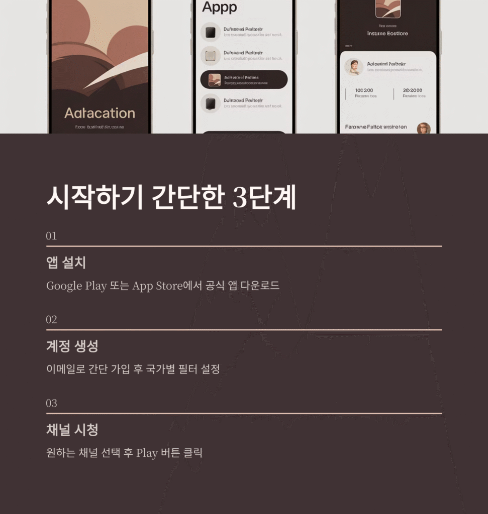Orbitv, 한국 및 전세계 오픈 TV 무료 라이브 스트리밍 완벽 가이드