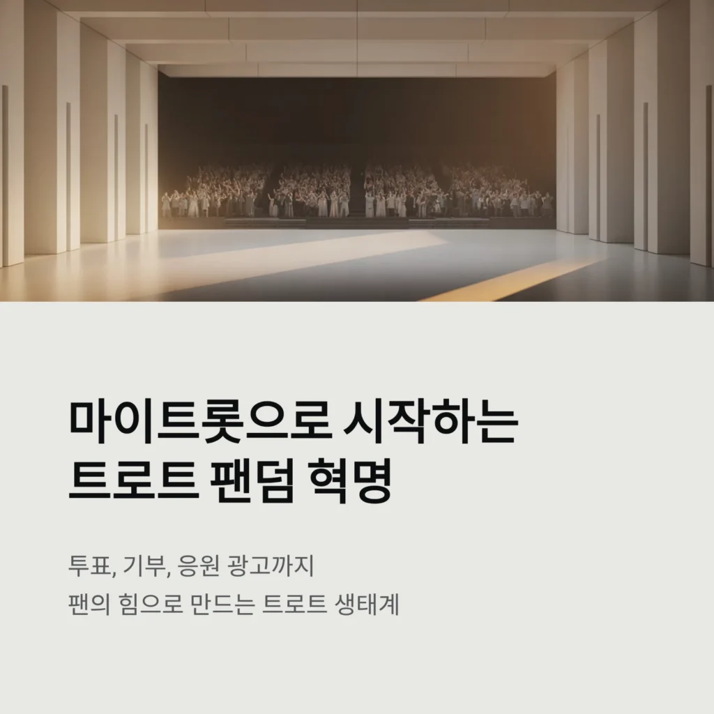 마이트롯(MyTrot) – 투표, 기부, 응원까지 한 번에! 트로트 팬을 위한 완벽 가이드 (2025 최신)