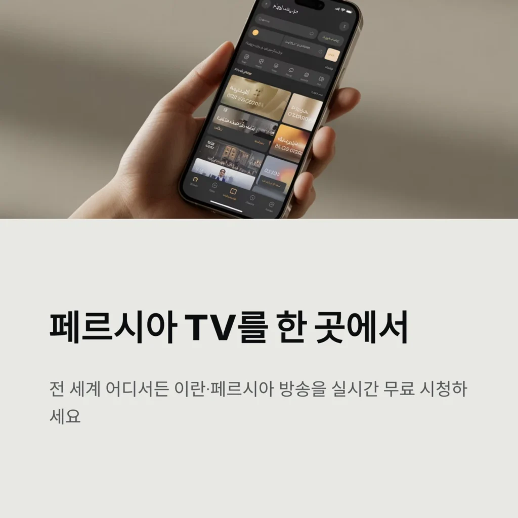 OneTV - 페르시아 TV 채널을 한 곳에서! 실시간 무료 시청 가이드 (2025 최신)