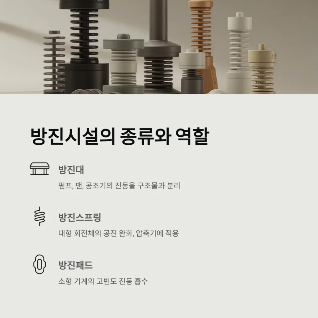 방진시설 설치 표준 완벽 가이드 | 산업현장 진동 저감과 환경 기준 총정리