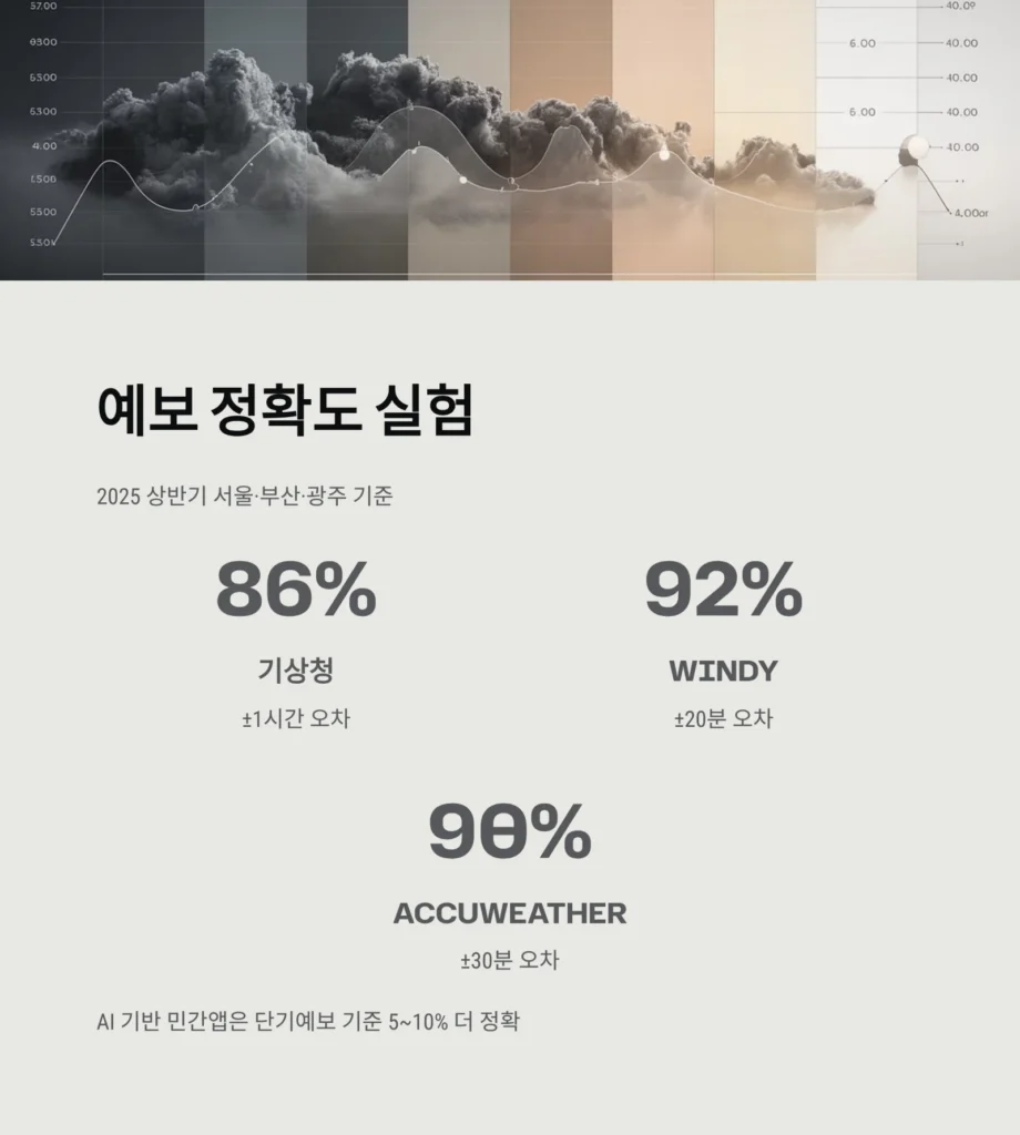 민간 날씨 앱 vs 기상청, 무엇을 언제 믿을까|2025 최신 비교 분석