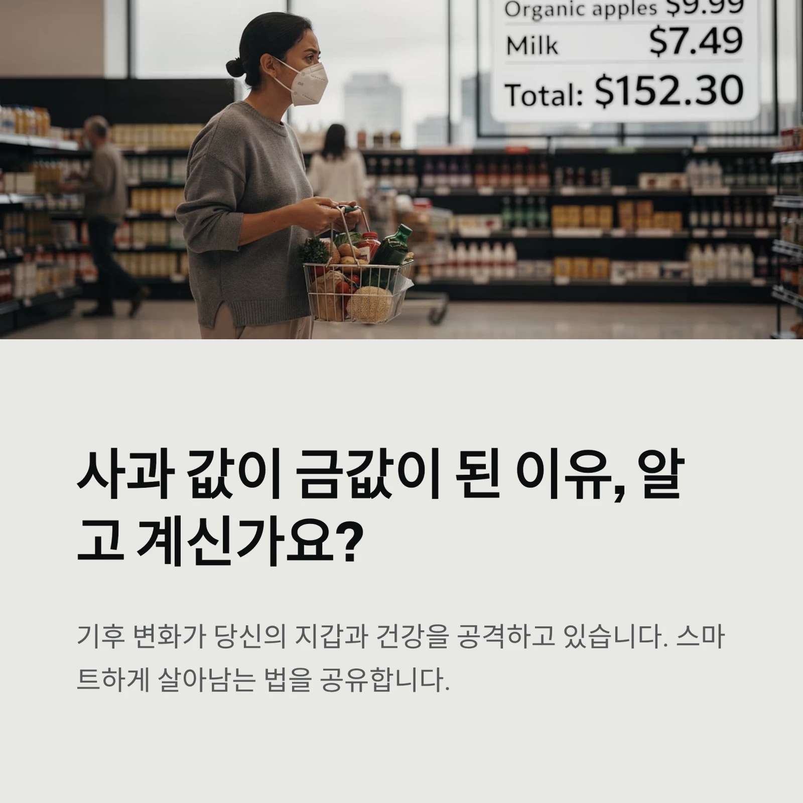 기후 변화가 당신의 지갑과 건강을 공격하고 있습니다. 스마트하게 살아남는 법을 공유합니다.