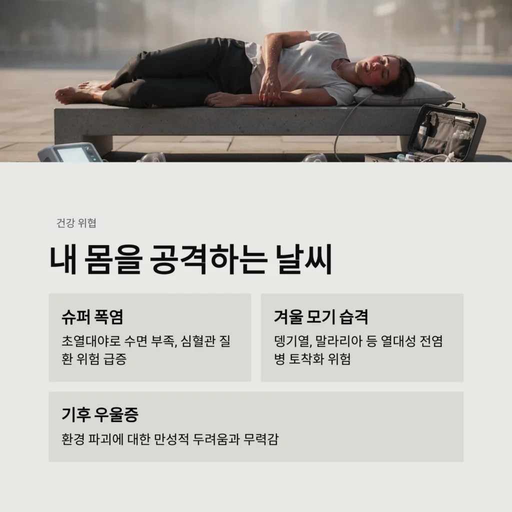 내 몸을 공격하는 날씨