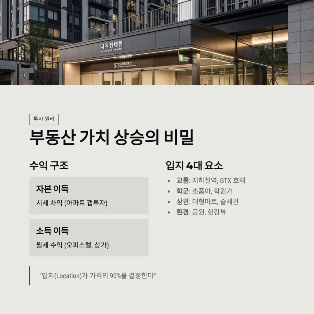부동산 가치 상승의 비밀