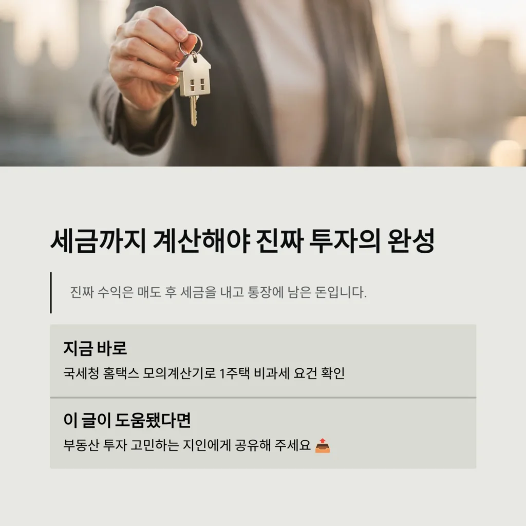세금까지 계산해야 진짜 투자의 완성