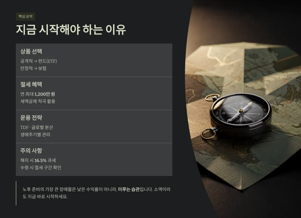 지금 시작해야 하는 이유