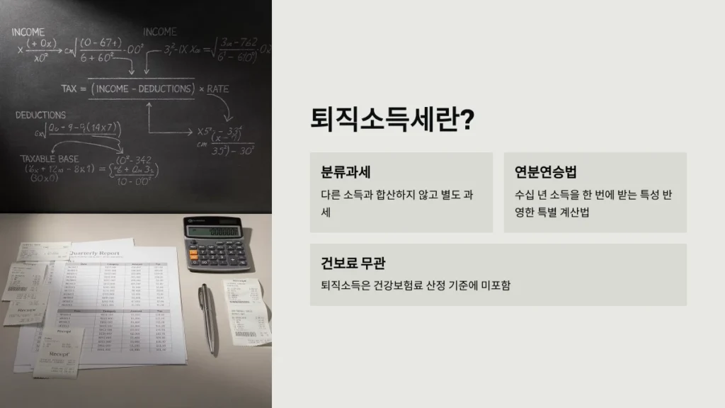 퇴직 소득세란?