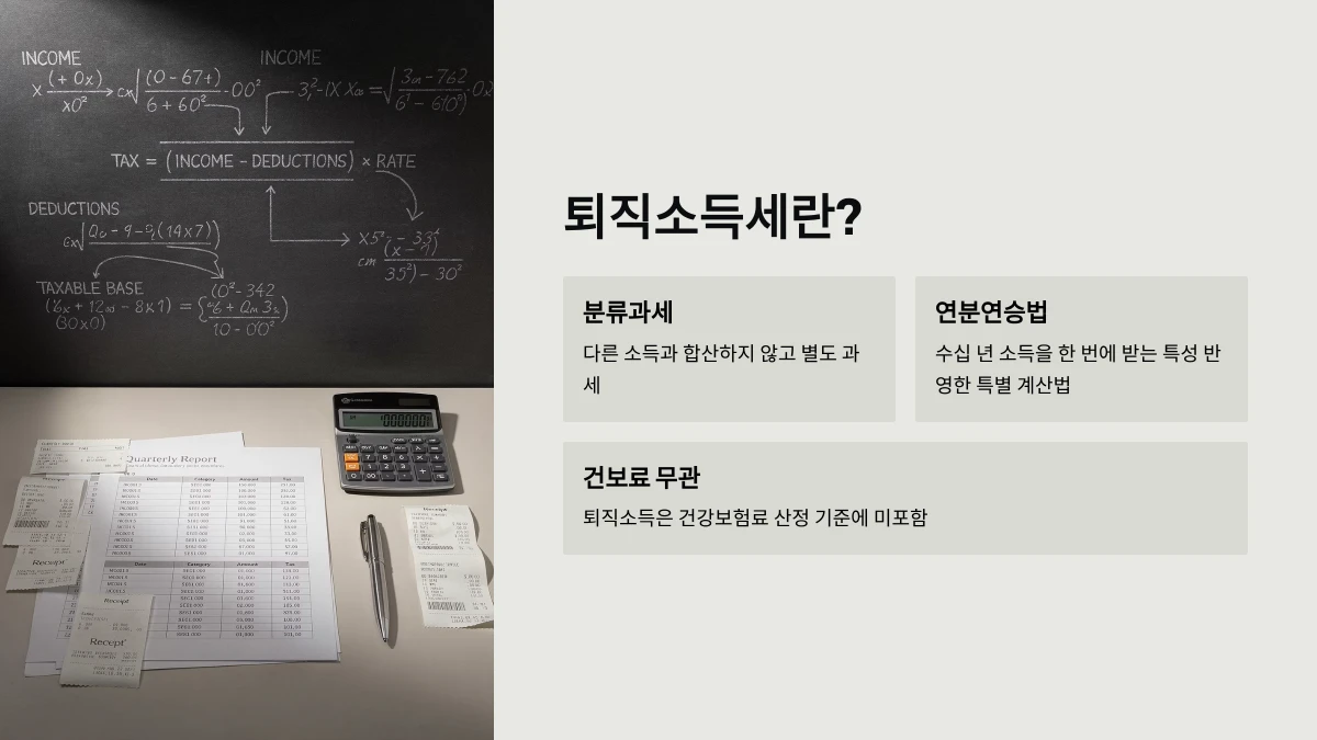 2026 퇴직소득세 완벽 가이드