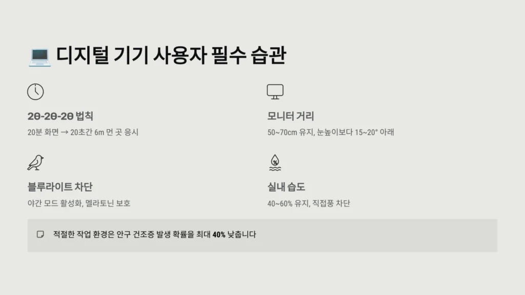 디지털 기기 사용자 필수 습관